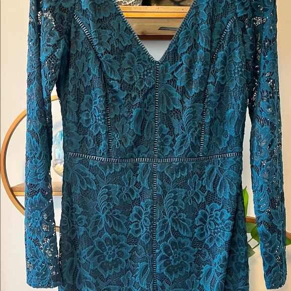 Knee Length Lace Dress - Picture 3 of 3